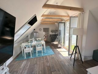Huus an`t Koornfeld Dachgeschosswohnung mit Loggia - Osteel - 4
