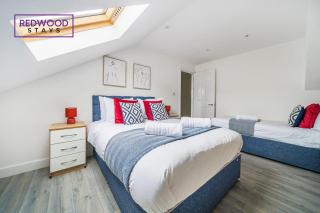 BRAND NEW, 1 Bed 1 Bath, Modern Town Center Apartment, FREE WiFi & Netflix By REDWOOD STAYS - Aldershot - 9