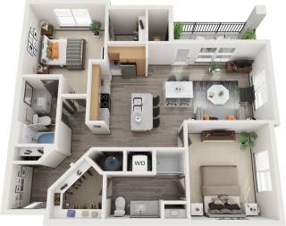 Downtown Augusta Beauty 2 Bed Apt - 7