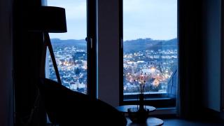 SI-View Doppelzimmer mit Stadtblick Zimmer 16 - Hotel - Siegen - 8