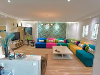 4 min à pied de la Plage, 3 BR, Piscine, Parking - Skhirat - 0