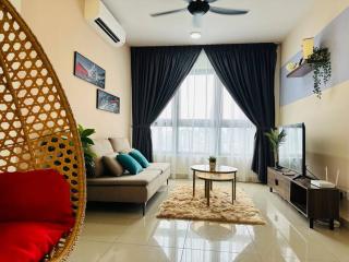 MVC30#Family Suite 8pax 3 Rooms Sunway Velocity Mall Cheras IKEA Mytown Short Walk to MRT & LRT Maluri - Kuala Lumpur - 0