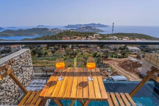 Villa Aydemir Kaş , 4 Kişilik ,Manzara Merkezi, Jakuzi ,Sinema - Kaş - 7
