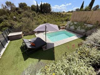 Superbe villa familiale au calme, piscine, vue panoramique, entre mer et rivières - Combaillaux - 8