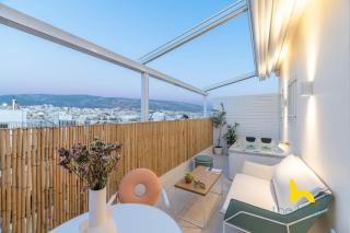 Athens Love Nest: City & Sea Views, Patio & Hottub - Atene - 8