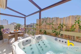 Athenian Sky Retreat: Jacuzzi & Fresh Elegance! - Athens - 0
