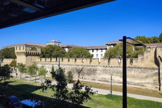 Atlas -Elix 100m Gare - Vue remparts -Terrasse - Avignone - 7