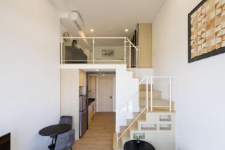 Loft Pool Superior Suite Near jodd Night Market 500mbps Wi-Fi Twin - Ban Wang Sai - 0