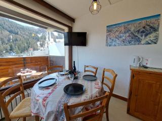 Studio chaleureux pour 6 personnes proche des pistes - FR-1-165A-74 - 0