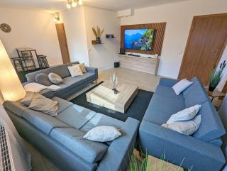 BesTime - 5 Schlafzimmer, Wohnzimmer, Küche, Waschtrockner, Terrasse, Smart-TVs, Netflix, Tischfußball - Wildeshausen - 9