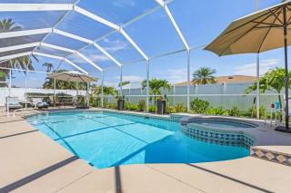 Villa-Haze, lots of privacy, solar & electric heated pool and SPA - Cape Coral - 8