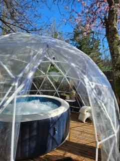 Magnifique Pod avec spa sous bulle privatif - Lanthenay - 1
