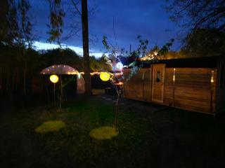 Magnifique chalet Atypique avec Spa sous bulle privatif - Lanthenay - 9
