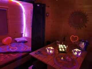 Magnifique chalet Atypique avec Spa sous bulle privatif - Lanthenay - 6