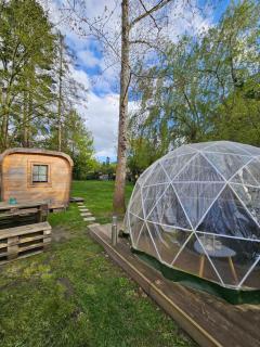 Magnifique chalet Atypique avec Spa sous bulle privatif - Lanthenay - 5