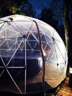 Magnifique chalet Atypique avec Spa sous bulle privatif - Lanthenay - 4