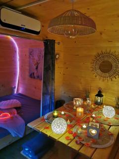 Magnifique chalet Atypique avec Spa sous bulle privatif - Lanthenay - 3