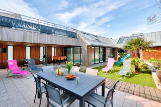 600 m de la plage - Maison avec piscine - 5 pers - 9
