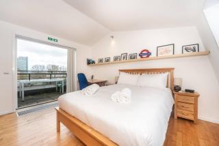 Sunny Maisonette with views over Canary Wharf, London - Londra - 4