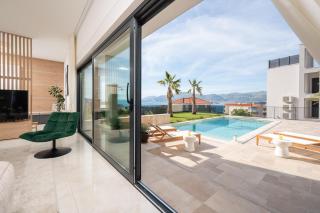 Luxury Villa Olivetum with Heated Pool, Sea View & Sauna - Okrug Gornji - 9