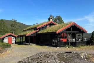 Luxury wooden house "Berg" with outdoor sauna, hot tub and lake view - Øvre Ramse - 7