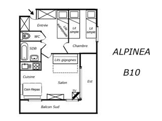 Appartement familial lumineux avec balcon et animaux acceptés - FR-1-182-67 - 4