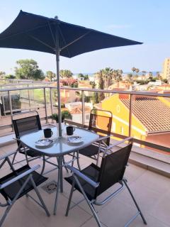 Apartamento Aurora con terraza y vistas al mar - Playa Oliva Nova - 1