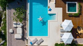 New! Seaview villa Agata with heated infinity pool - Lokva Rogoznica - 7
