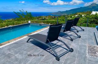 Villa Bèl Ti Vue Piscine Vue Mer et Montagne Pelée - Le Carbet - 0