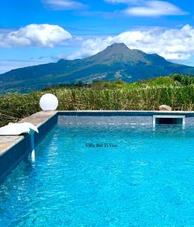 Villa Bèl Ti Vue Piscine Vue Mer et Montagne Pelée - Le Carbet - 5