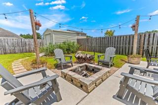 Screened Porch Firepit Patio Peaceful in Pooler - Savannah - 5