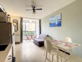 Charmant 2 pièces rénové proche plage avec loggia vitrée, TV, local vélos et parking - FR-1-715-66 - Mauguio - 7