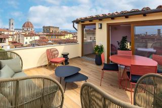 Acciaiuoli Penthouse Florence Terrace View - Florenz - 6