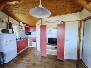 Chalet climatisé 6 pers., piscine chauffée, parking, terrasse teck, calme près plages et commerces - FR-1-607-59 - Agde - 3