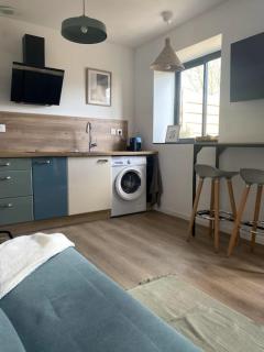 Entre ville et campagne appartement cosy avec parking et terrasse Wood - Coutiches - 0