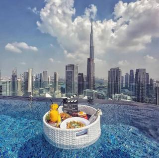 2BR High Floor Infinity Pool w/ Burj Khalifa view - Dubai - 0