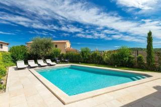 Ferienhaus mit Privatpool für 8 Personen ca 200 qm in Kaldir, Istrien Motuvun und Umgebung - 8