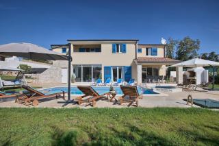 Ferienhaus mit Privatpool für 12 Personen ca 280 qm in Mužini, Istrien Binnenland von Istrien - Žminj - 3