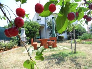 schöne Wohnung im Erdgeschoss, geeignet für Kinder Es hat schöne Terrasse und großen geräumigen Garten mit Grill - Malinska - 0
