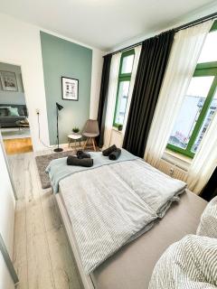 Helle geräumige 3R City-Wohnung, Balkon und TV Streaming - Magdeburg - 3