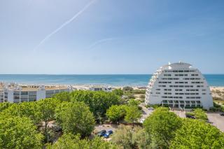 Vue mer grandiose la Grande Motte au Lady Blue Terrasse plein ciel Parking Privé - La Grande-Motte - 9