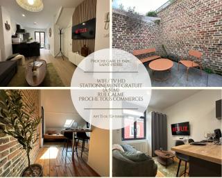 IMMEUBLE ST-PIERRE - GARE 10min - HORTILLONNAGES 5min - WIFI - TV HD - Amiens - 0