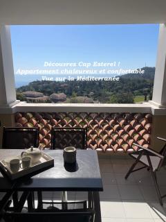 Cap Esterel - Charmant T2 climatisé vue mer 4/5 pers - Piscine - Parking - Agay - 0