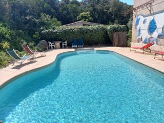 studio 1 pièce 16 m2 climatisé 2 personnes piscine partagée - Porto-Vecchio - 9