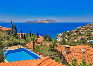 Yarımada Deniz Manzaralı Villa Cindy - Kaş - 7