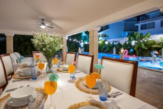 Huge 8-Bedroom Beach Villa with Private Pool - Los Corales Villas Punta Cana - Punta Cana - 5