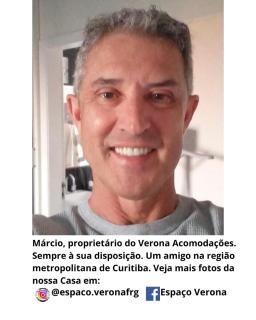Verona Hospedagens - Quarto c banheiro sem café nem TV - Fazenda Rio Grande - 8