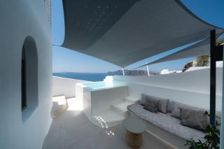 Amazing Santorini Suite Grand Suite With Sea View And Hot Tub Oia - 9