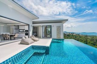Apple查文半山3卧室泳池别墅 - Koh Samui - 8