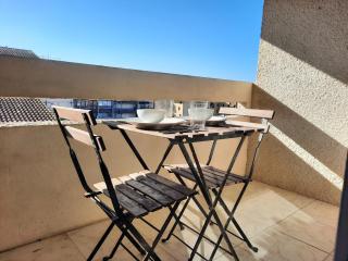 Studio rénové Seignosse, à 2 min de la plage, balcon sud, proche commerces et parc aquatique - FR-1-239-871 - 0
